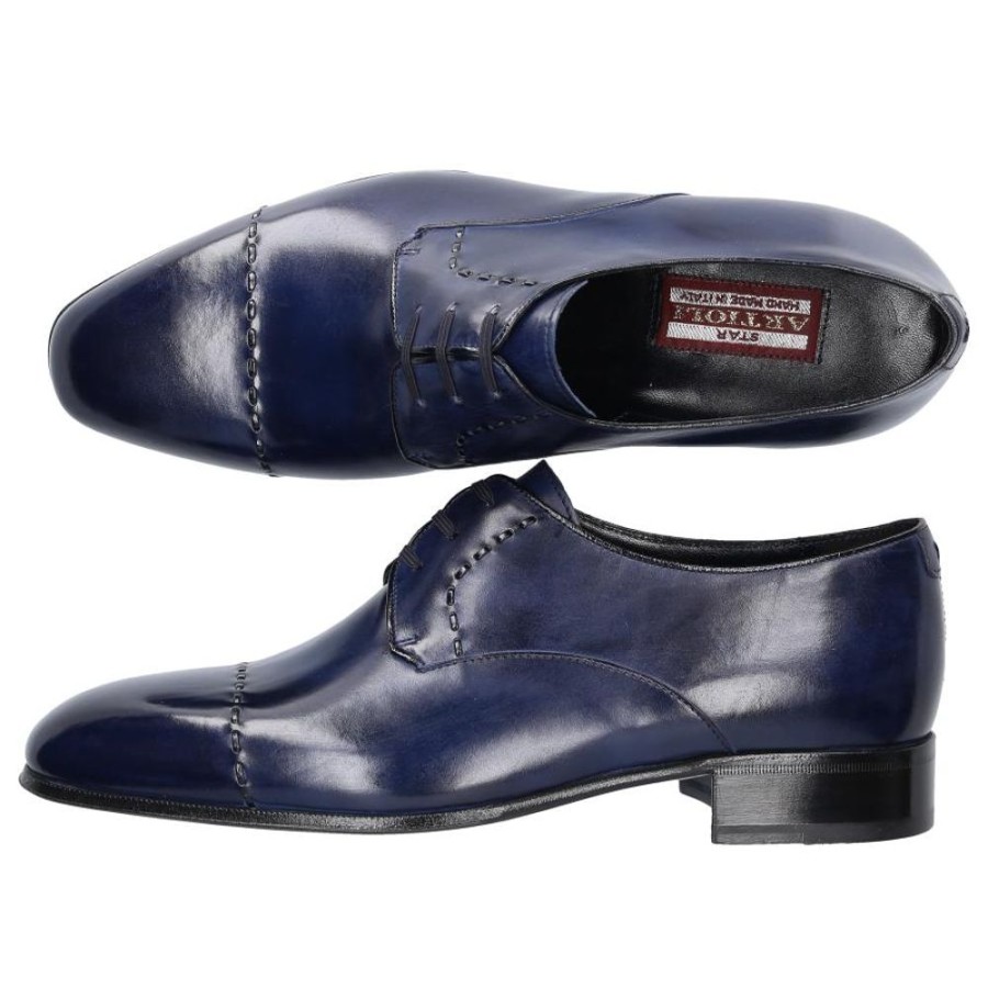 Herren Artioli Businessschuhe | Businessschuhe Oxford Brunei Kalbsleder