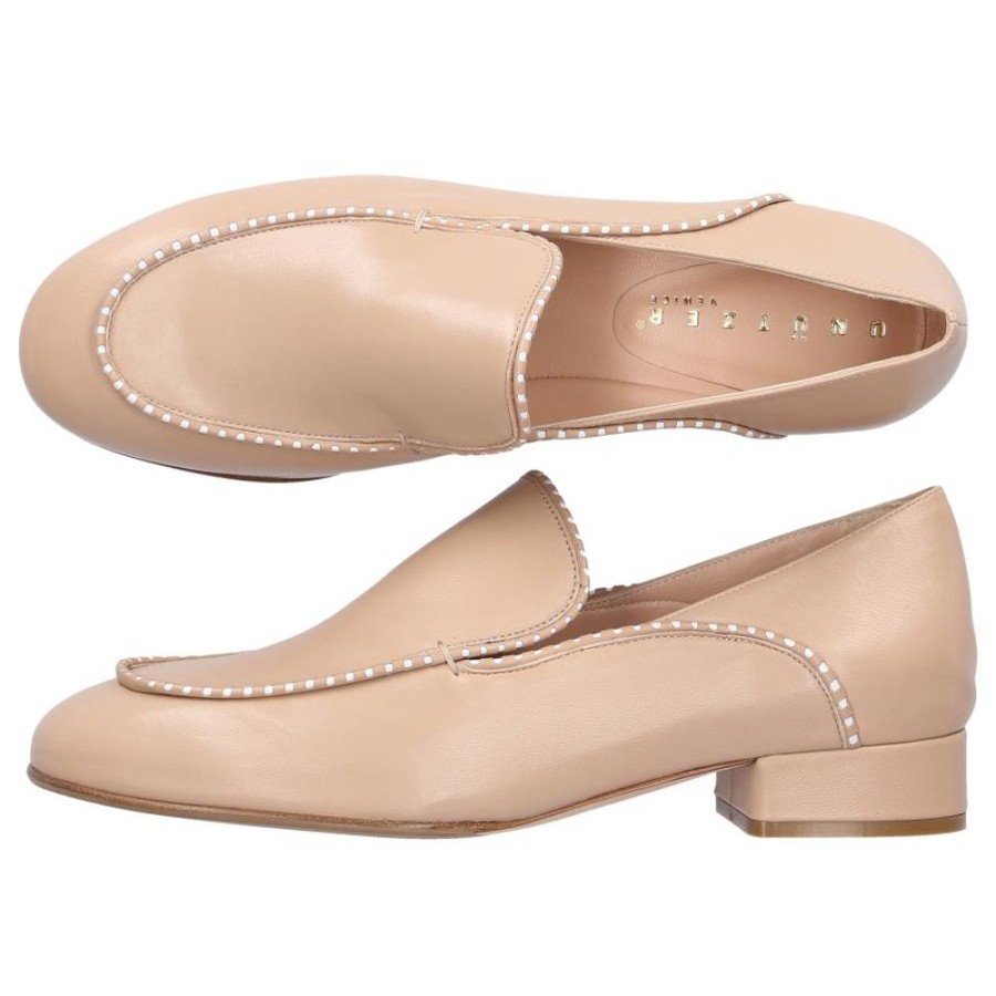 Damen Unützer Loafer | Loafer 8860 Nappaleder Beige