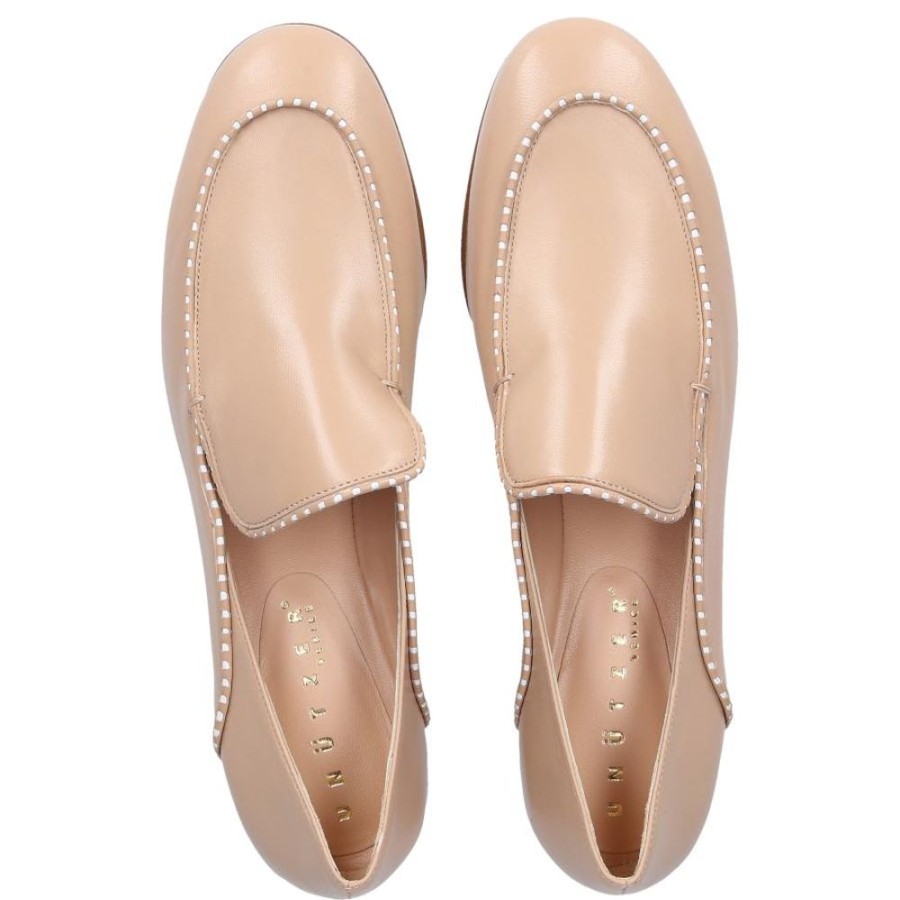 Damen Unützer Loafer | Loafer 8860 Nappaleder Beige