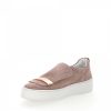 Damen Sergio Rossi Sneaker | Slip-On Sneaker A79290 Veloursleder Beige Rose