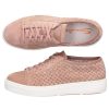 Damen Santoni Sneaker | Sneaker Low 60666 Veloursleder Logo Altrosa