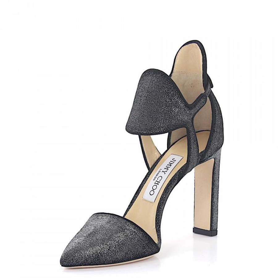 Damen Jimmy Choo Pumps | Pumps Kalbsledersamt Anthrazit