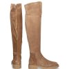 Damen Gianvito Rossi Stiefel | Overknees Lexington Beige