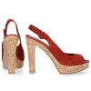 Damen Gianvito Rossi Sandalen | Sandalen Rot