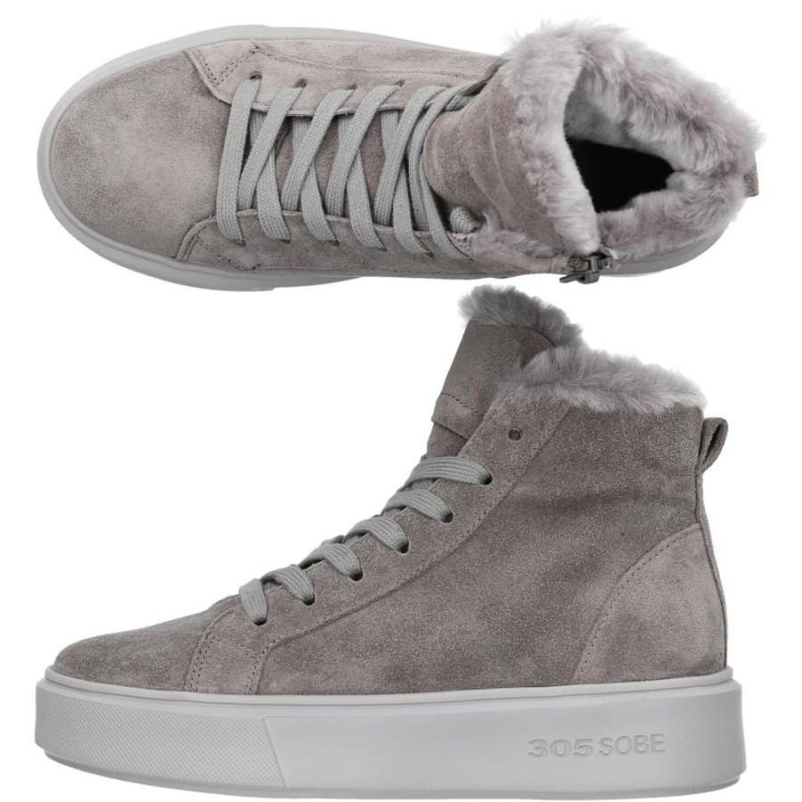 Damen 305 SOBE Sneaker | Sneaker High Tobago Veloursleder