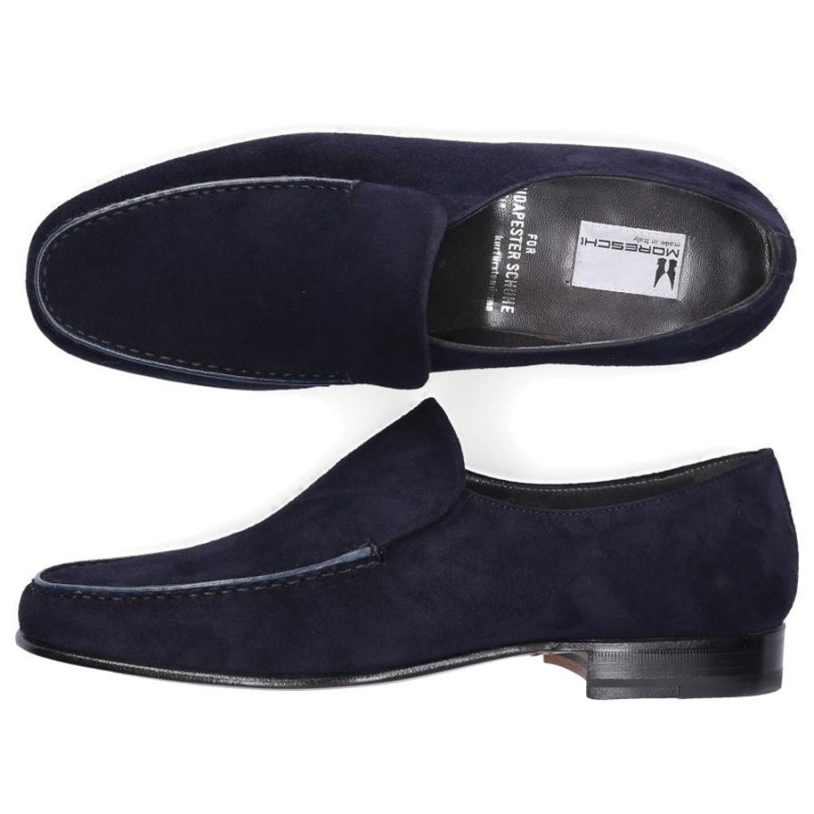 Herren Moreschi Slipper | Slipper Bavierawildleder