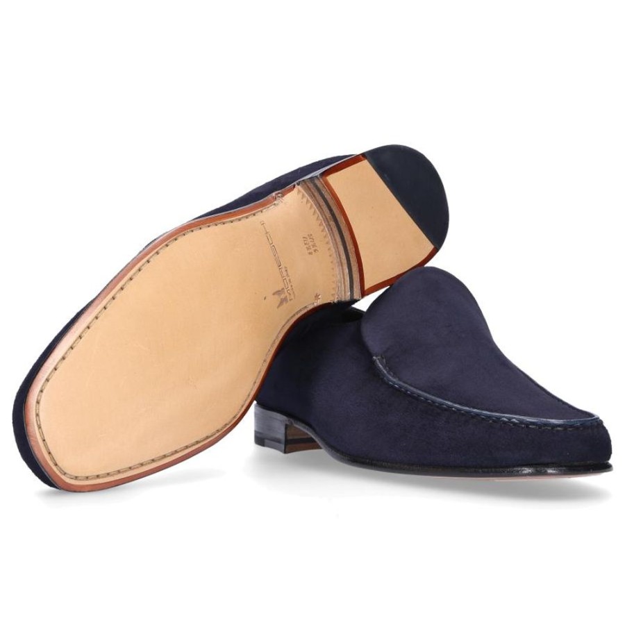 Herren Moreschi Slipper | Slipper Bavierawildleder