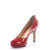 Damen Budapester Pumps | High Heels Pumps 7013 Lackleder