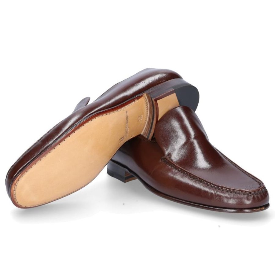 Herren Moreschi Businessschuhe | Loafer Kanguruleder