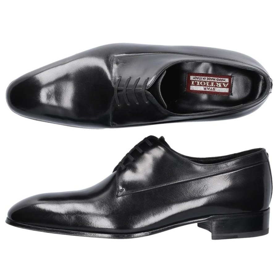 Herren Artioli Businessschuhe | Businessschuhe Derby Saratoga Buffelleder