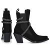 Damen Rene Caovilla Stiefeletten | Chelsea Boots Cleo Nubukleder