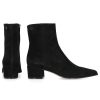 Damen Gianvito Rossi Stiefeletten | Klassische Stiefeletten Lyell 45 Veloursleder