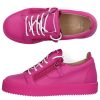 Damen Giuseppe Zanotti Sneaker | Sneaker Low Partykalbsleder Logo Pink