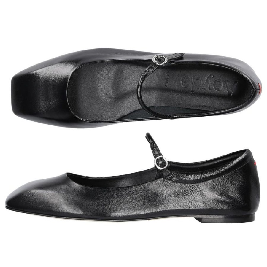 Damen Aeyde Ballerinas | Riemchenballerinas Uma Kalbsleder