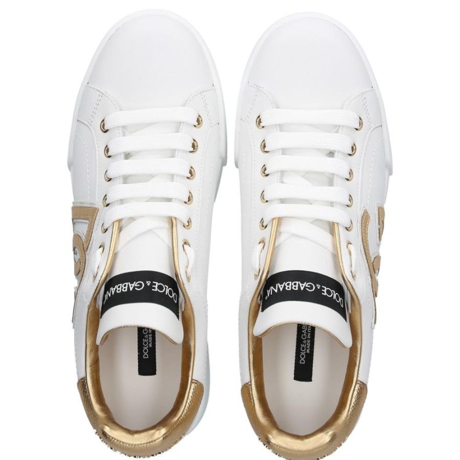 Damen Dolce & Gabbana Sneaker | Sneaker Low Portofino Nappaleder