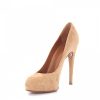 Damen Gianvito Rossi Pumps | Plateaupumps Beige