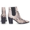 Damen Gianvito Rossi Stiefeletten | Chelsea Boots Romneypythonleder