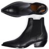 Damen Truman's Stiefeletten | Chelsea Boots 9020 Kalbsleder Schwarz