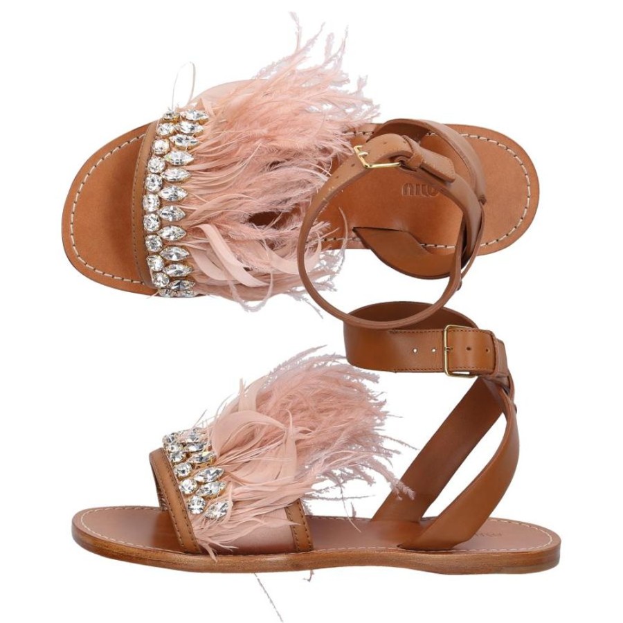 Damen Miu Miu Sandalen | Riemchensandalen