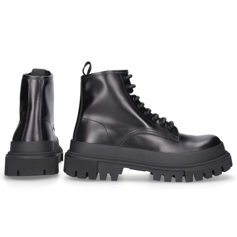 Herren Dolce & Gabbana Stiefel | Stiefeletten Hi Trekking Kalbsleder