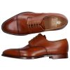 Herren Crockett & Jones Businessschuhe | Businessschuhe Derby Ripon Beige