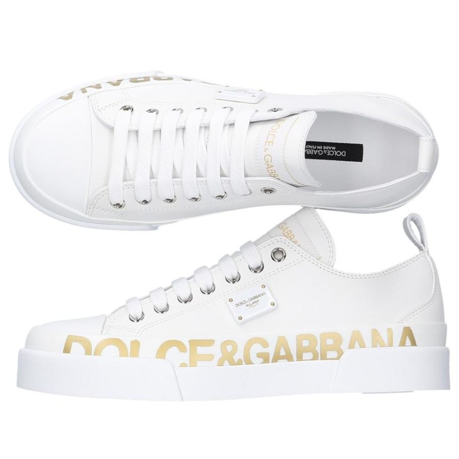 Damen Dolce & Gabbana Sneaker | Sneaker Low Portofino Light Kalbsleder