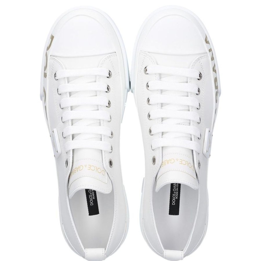 Damen Dolce & Gabbana Sneaker | Sneaker Low Portofino Light Kalbsleder