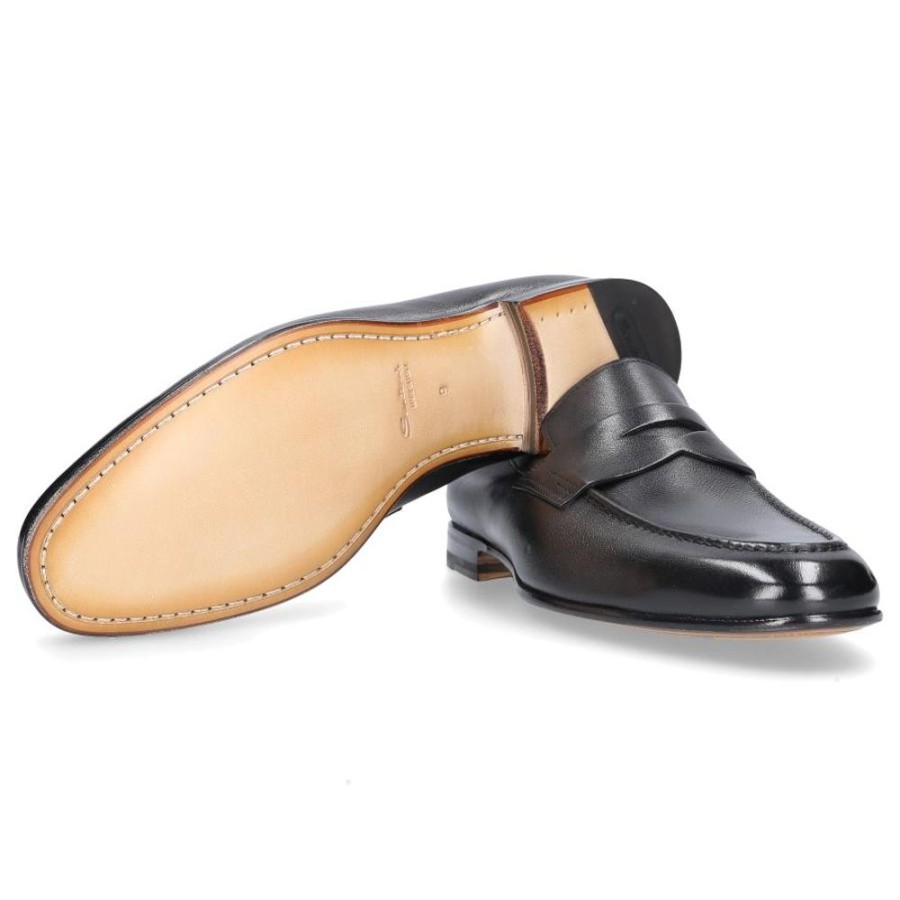 Herren Santoni Loafer | Loafer 17511 Kalbsleder