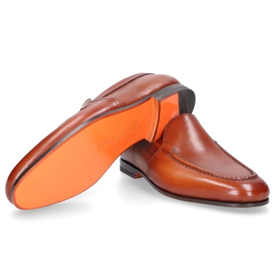 Herren Santoni Loafer | Loafer 18000 Kalbsleder