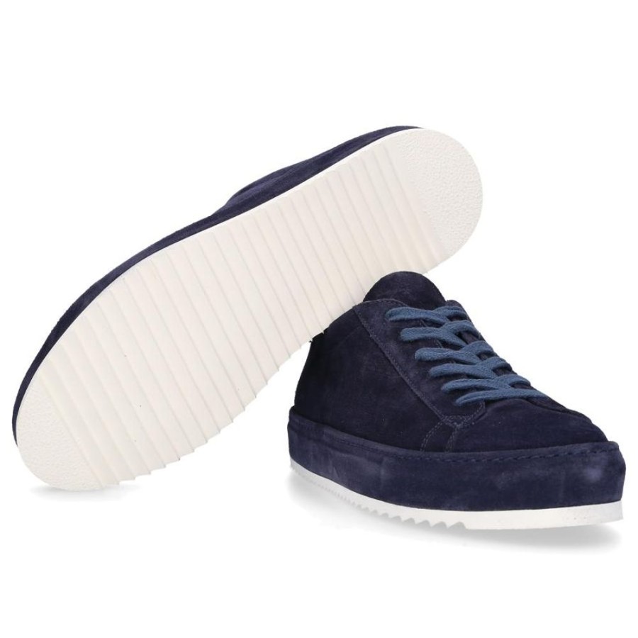 Herren Philippe Model Sneaker | Sneaker Marais L U Veloursleder Blau