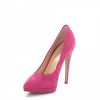 Damen Budapester Pumps | High Heels Pumps 7007 Veloursleder