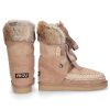 Damen MOU Stiefeletten | Snowboots Lacegefuttert