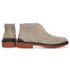 Herren Tod's Stiefel | Schnurboots Polacco Veloursleder