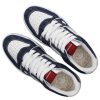 Herren Dsquared2 Sneaker | Sneaker Low Spiker Kalbsleder Denim