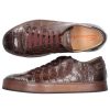 Herren Santoni Sneaker | Sneaker Low 20756 Krokodilleder