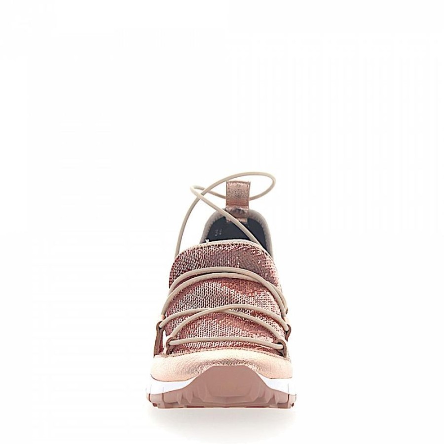 Damen Jimmy Choo Sneaker | Sneaker Logo Pailletten Rose