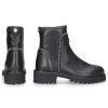 Damen Giuseppe Zanotti Stiefeletten | Stiefeletten Combat 25 Kalbsleder