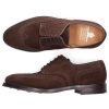 Herren Crockett & Jones Businessschuhe | Businessschuhe Derby Swansea Braun