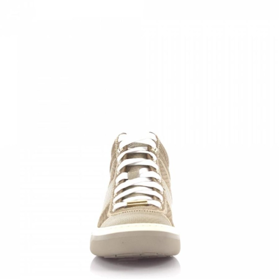 Damen Jimmy Choo Sneaker | Schnurer Veloursleder Pragung Grau