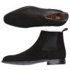 Herren Crockett & Jones Businessschuhe | Chelsea Boots Lingfield Schwarz