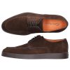 Herren Santoni Sneaker | Sneaker Low 16796 Veloursleder