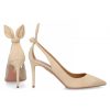 Damen Aquazzura Pumps | Pumps Bow Tie 85 Veloursleder