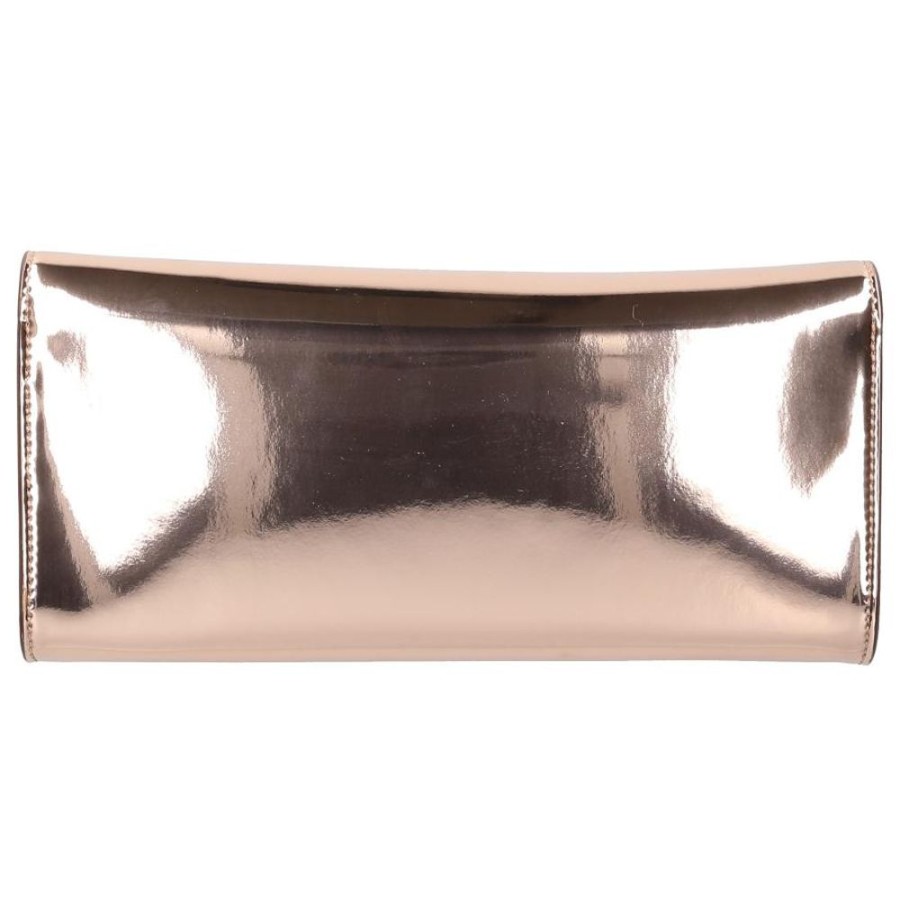 Damen Santoni Umhangetaschen | Clutch A2393 Lackleder