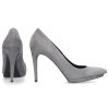 Damen Balenciaga Pumps | Pumps Kalbslederveloursleder Grau