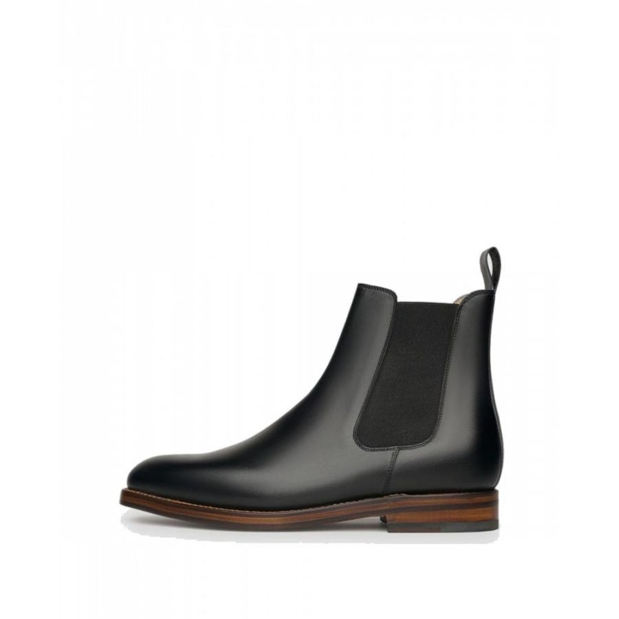 Herren Heinrich Dinkelacker Stiefel | Chelsea Boots Luzern Plain Bc Boxcalf