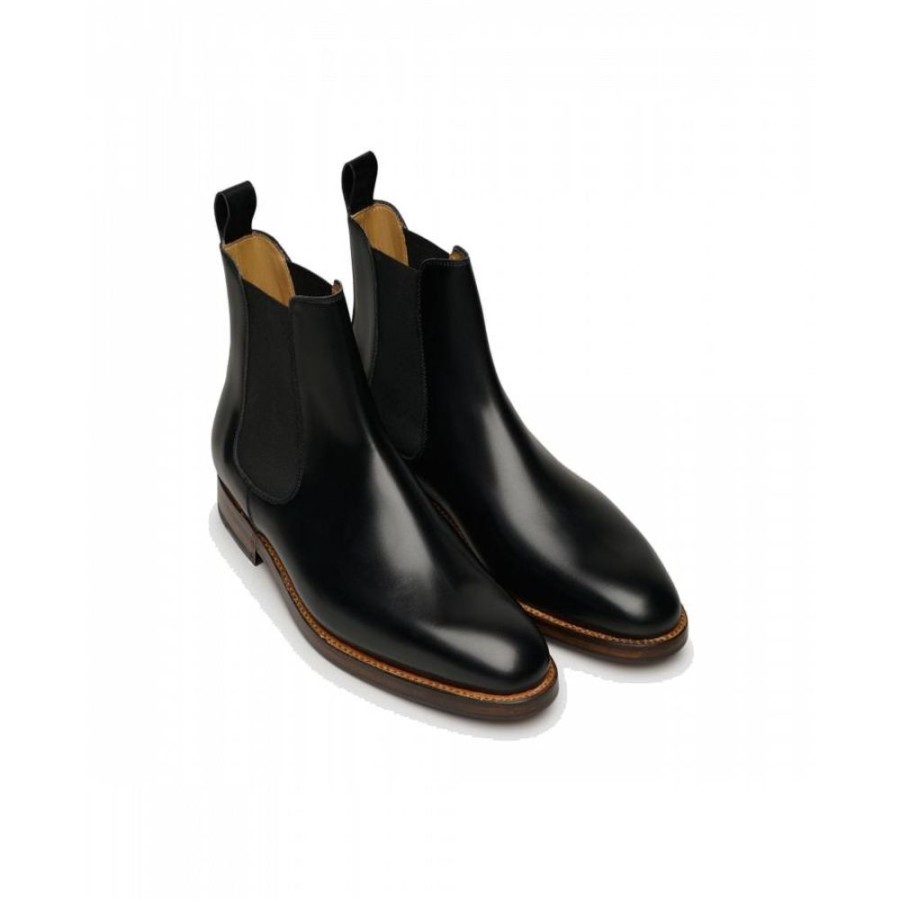 Herren Heinrich Dinkelacker Stiefel | Chelsea Boots Luzern Plain Bc Boxcalf