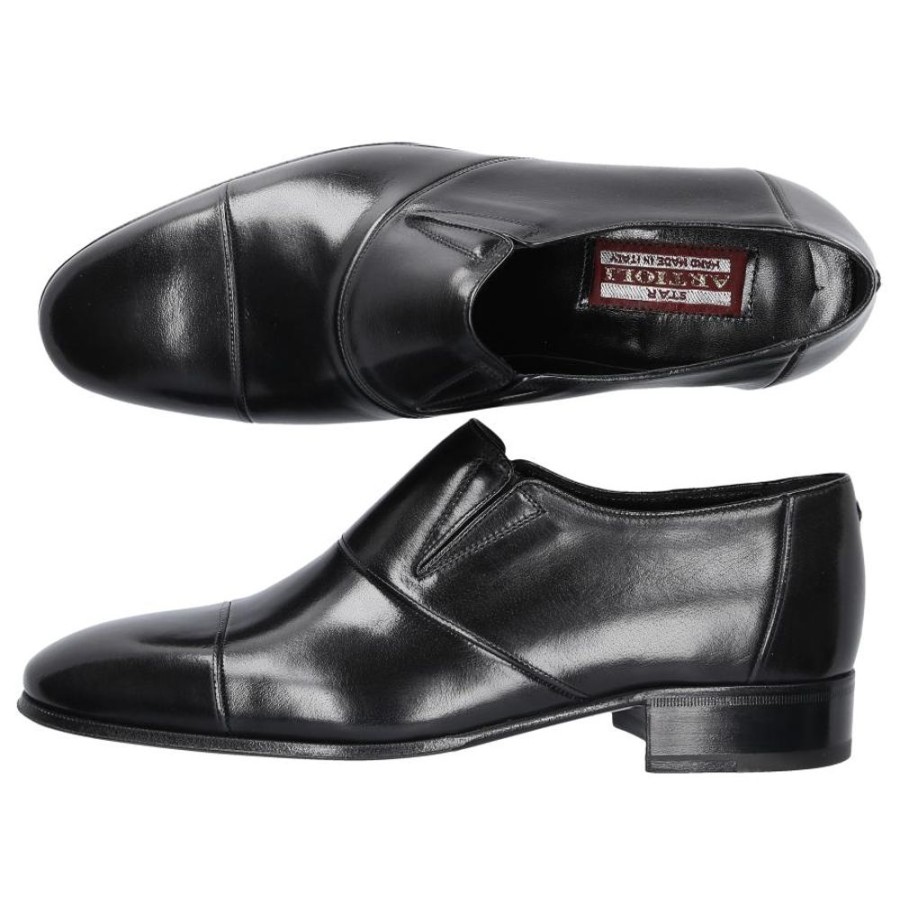 Herren Artioli Businessschuhe | Businessschuhe Omar Buffelleder