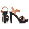 Damen Gianvito Rossi Sandalen | Plateausandalen Gn3583Kalbsleder