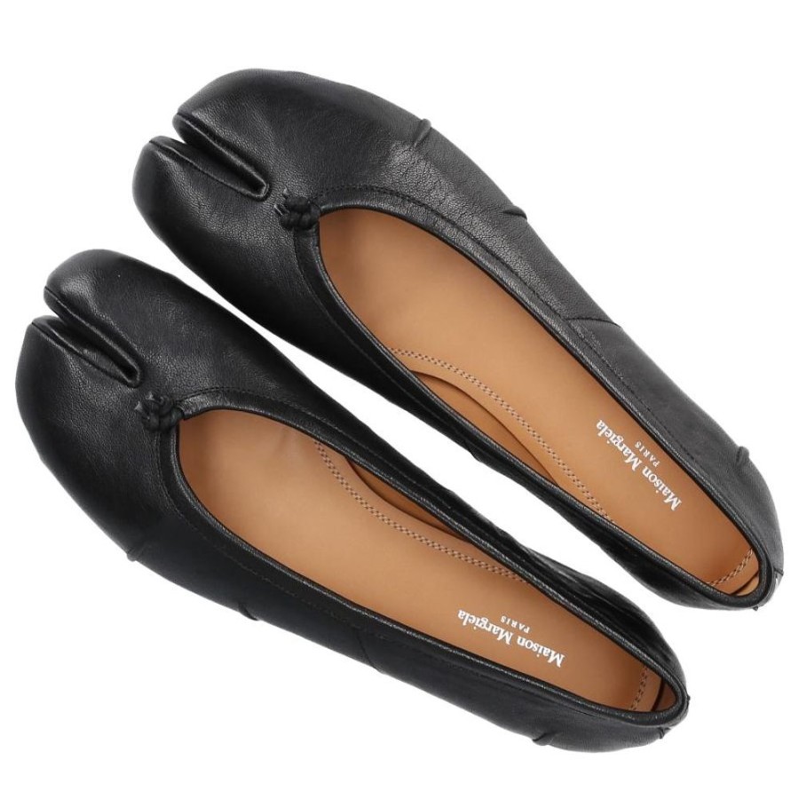 Damen Maison Margiela Ballerinas | Ballerinas Tabi Flat Kalbsleder