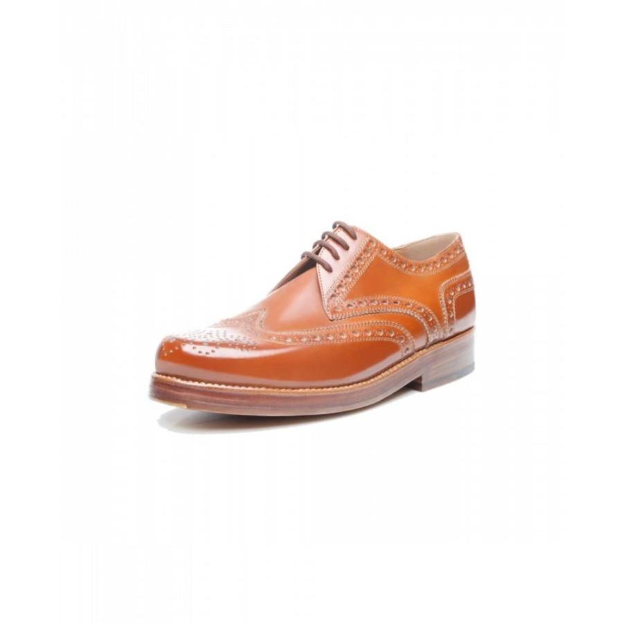 Herren Heinrich Dinkelacker Businessschuhe | Businessschuhe Derby Ro Full-Brogue Ac Kalbsleder